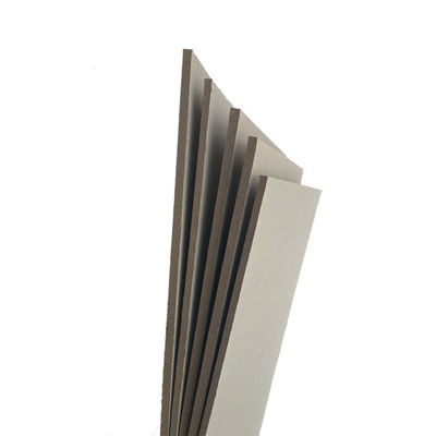 재활용된 카드보드 종이 1.3mm 딱딱한 회색 카드보드 시트 820gsm 단단한 카드보드