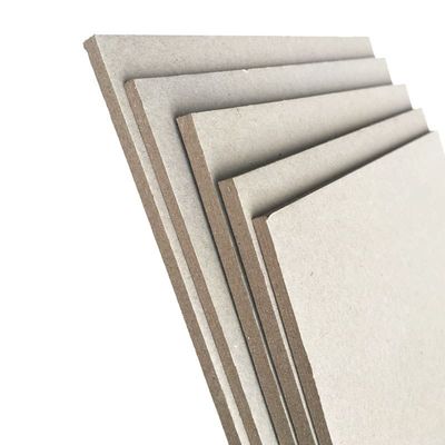 중국 공장 최고 가격 600-1000gm 무료 샘플 맞춤형 크기 회색 보드