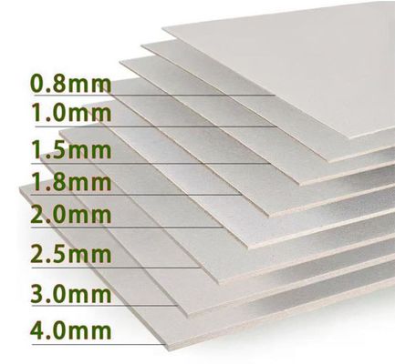 회색 판 공장 가격 최고의 가격 1mm 2mm 3mm 선물 포장용