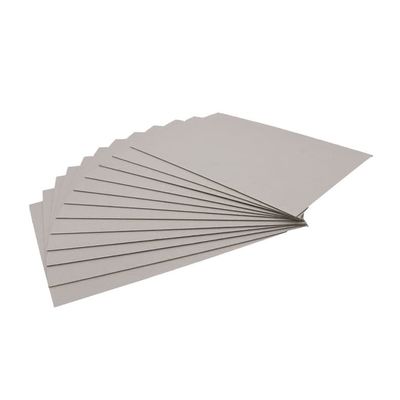 180-2400gsm 두께 크기를 조정 하 고 회색 칩 보드 회색 종지 회색 종지