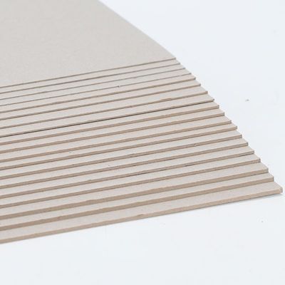 1mm 1.5mm 2mm 회색 카드보드 시트 안티 컬 듀플렉스 카드보드 단면 코팅
