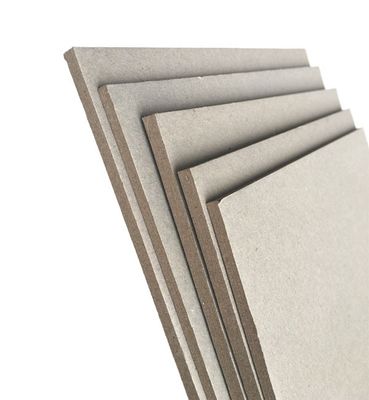 맞춤형 크기 0.5-5mm 두께 회색 칩 보드 200gsm-2400gsm 높은 딱딱함