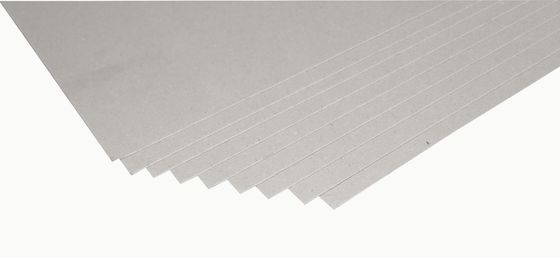 이중 면 회색 판 787x1092mm 889x1194mm 회색 고리판 PE 코팅 펄프 재료 포장용