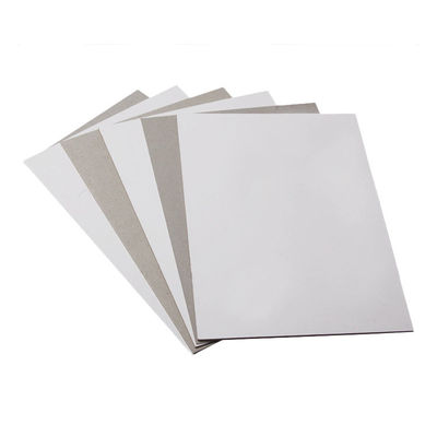350g 400g Clay White Coated Grey Back Board 듀플렉스 보드 포장용