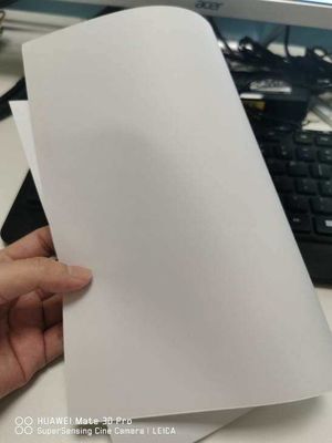 맞춤형 학교 목재 없는 오프셋 화이트 페이퍼 58g 롤과 시트 포장