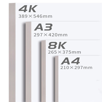 250gm 300gm 350gm 코끼리판 종이 PE 코팅 일면 반짝이는 종이