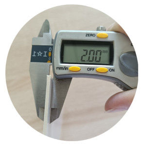 OEM 250gsm 코코넛 보드 흰색 브리스톨 보드 다이 커팅 박스 포장