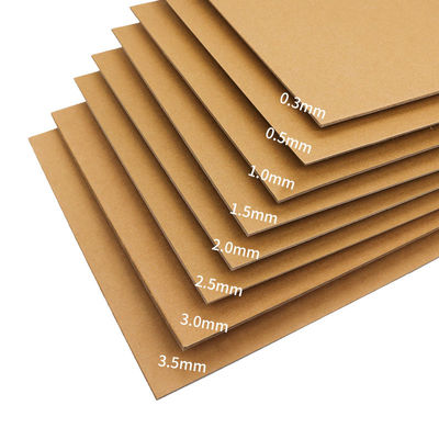 150gsm 180gsm Kraft Paper Board Packaging Material를 위해 재활용 된