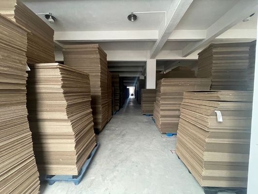 포장용 단일 벽 밸브 카드보드 시트 메일링 예술 공예